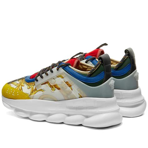 versace chain reaction white green|versace chain reaction multicolor.